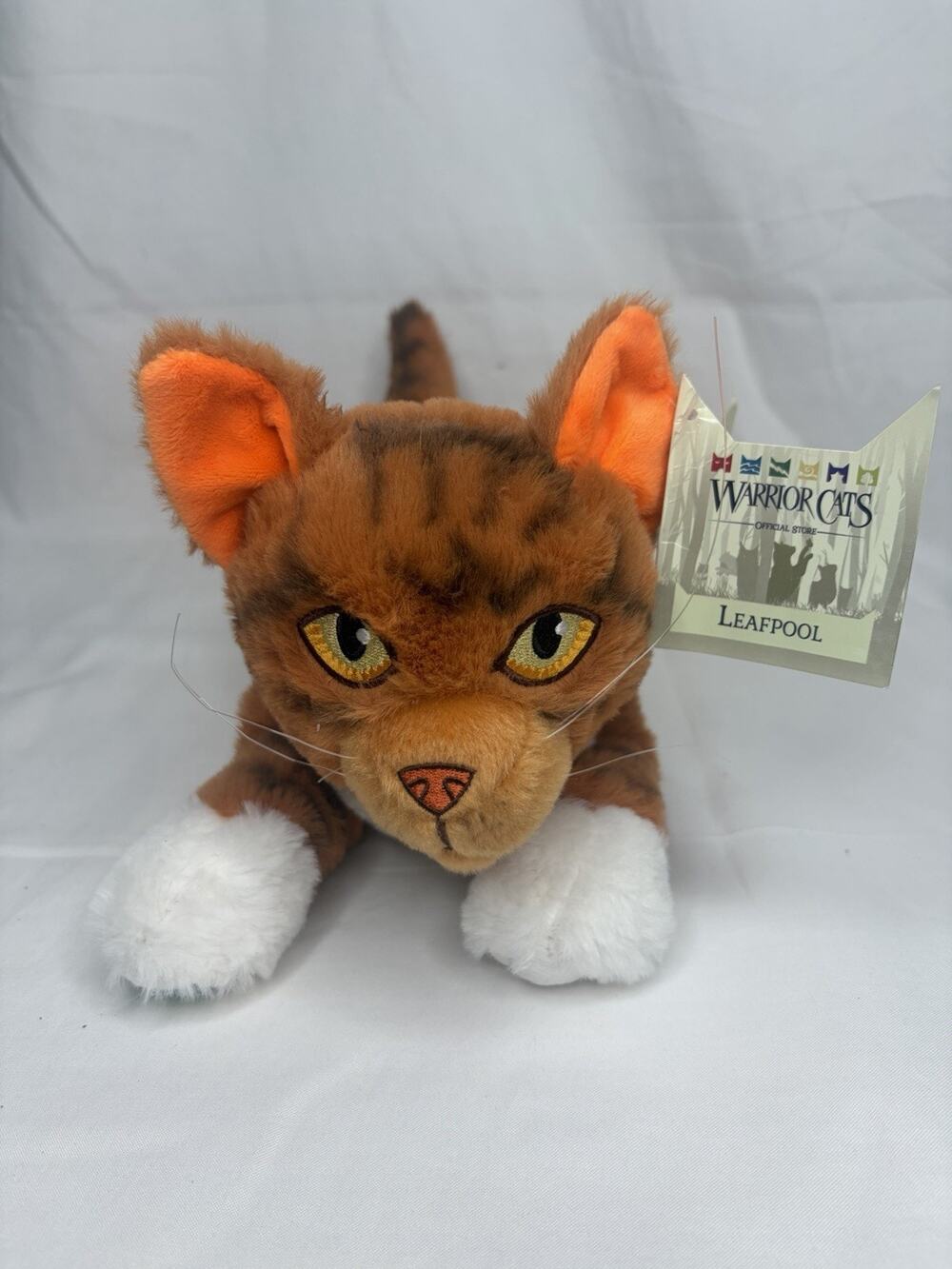New With Tag 2021 Warrior Cats Leafpool Collectible Plush Very Rare